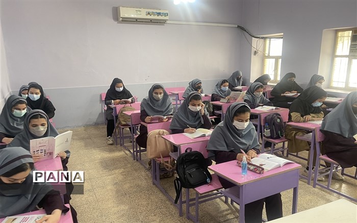 شور و نشاط بازگشایی مدارس و ماه رمضان در مدارس ناحیه یک اهواز 